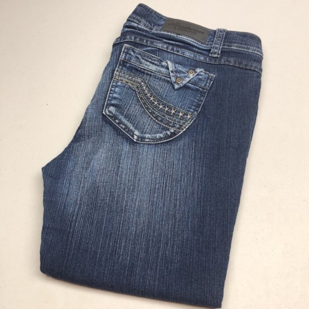 LIKE NEW STREETWEAR SOCIETY DENIM CAPRI 13/33x17 ⭐️